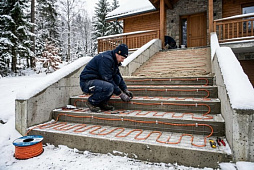 Системы обогрева ступеней — эффективный способ борьбы с обледенением